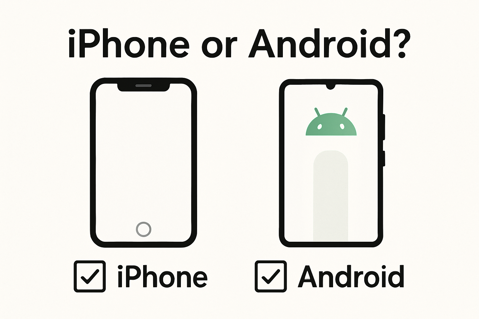 スマートフォンレンタルでビジネスをサポート！iPhoneとAndroidの選び方