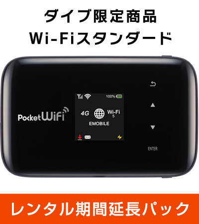 【延長】 Y!mobile GL09P　レンタル期間延長パック【ダイブ限定】